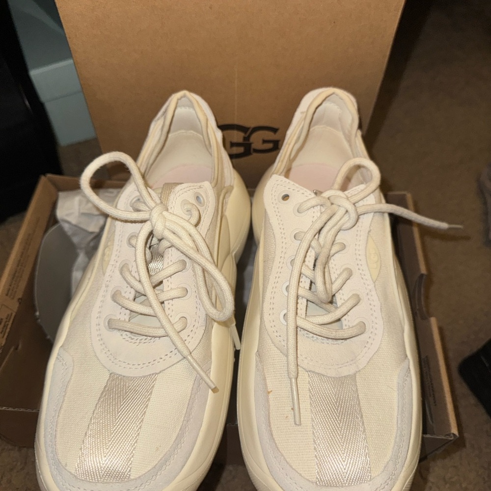 UGG Cream cloud sneakers
